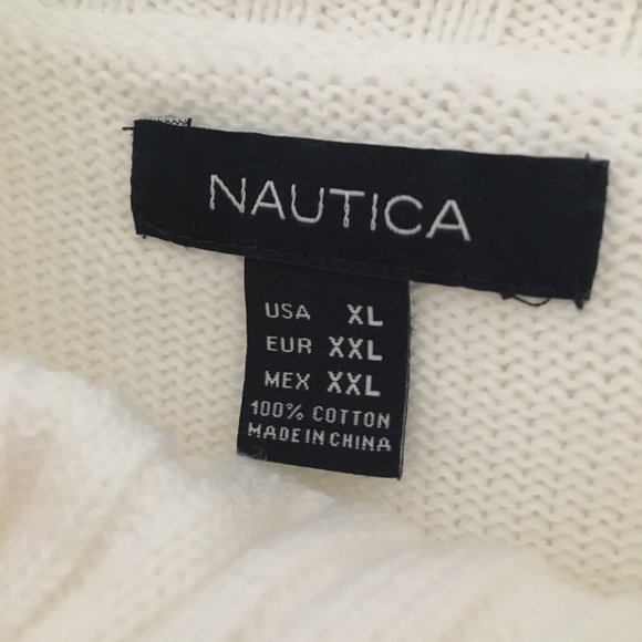 Sail white cotton sweater - Picture 4 of 5